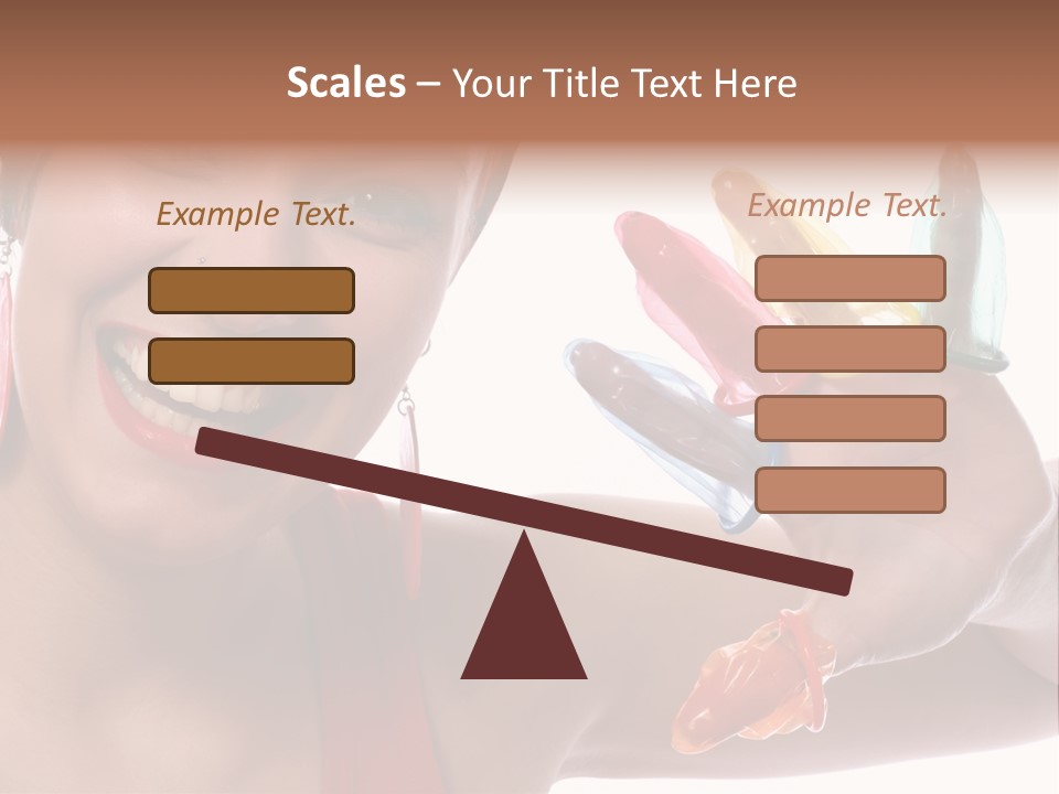 Shiny Latex Life PowerPoint Template