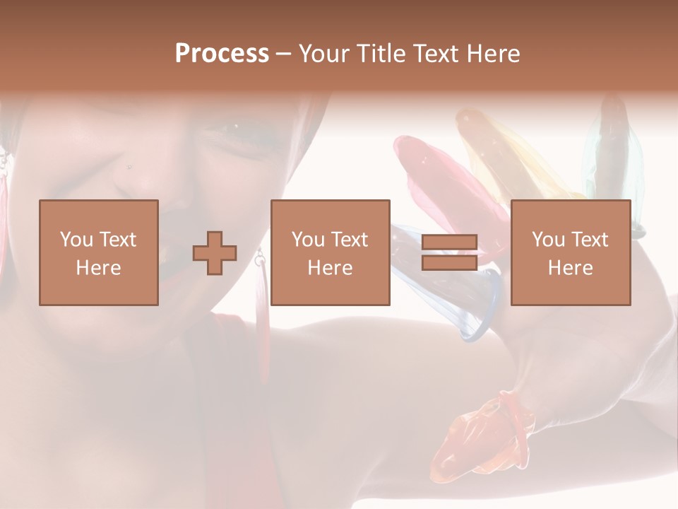 Shiny Latex Life PowerPoint Template