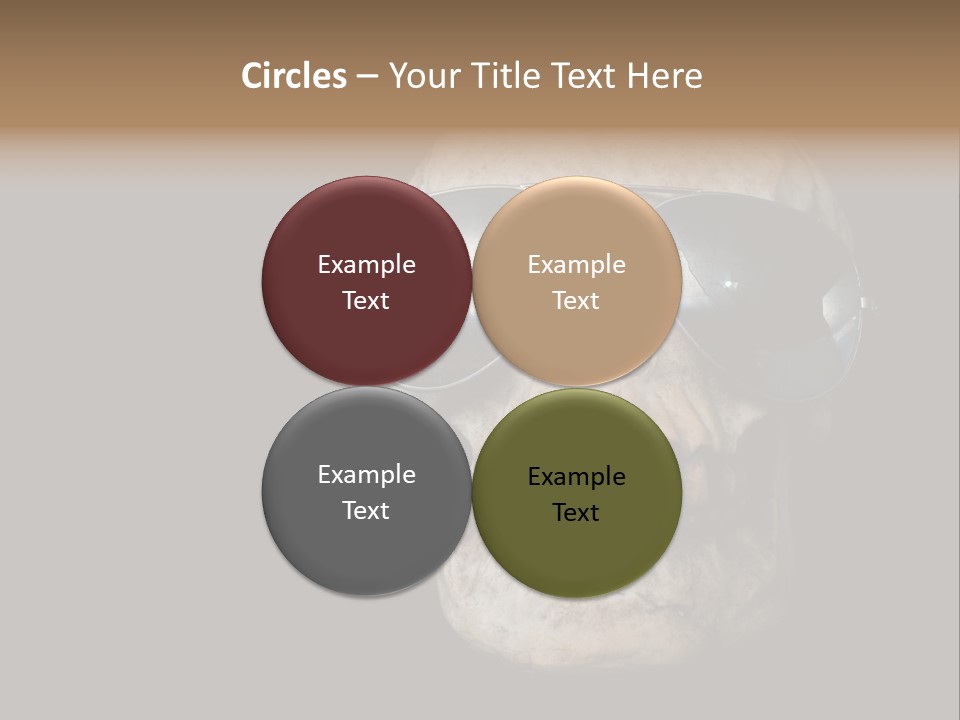 Bone Scary Face PowerPoint Template