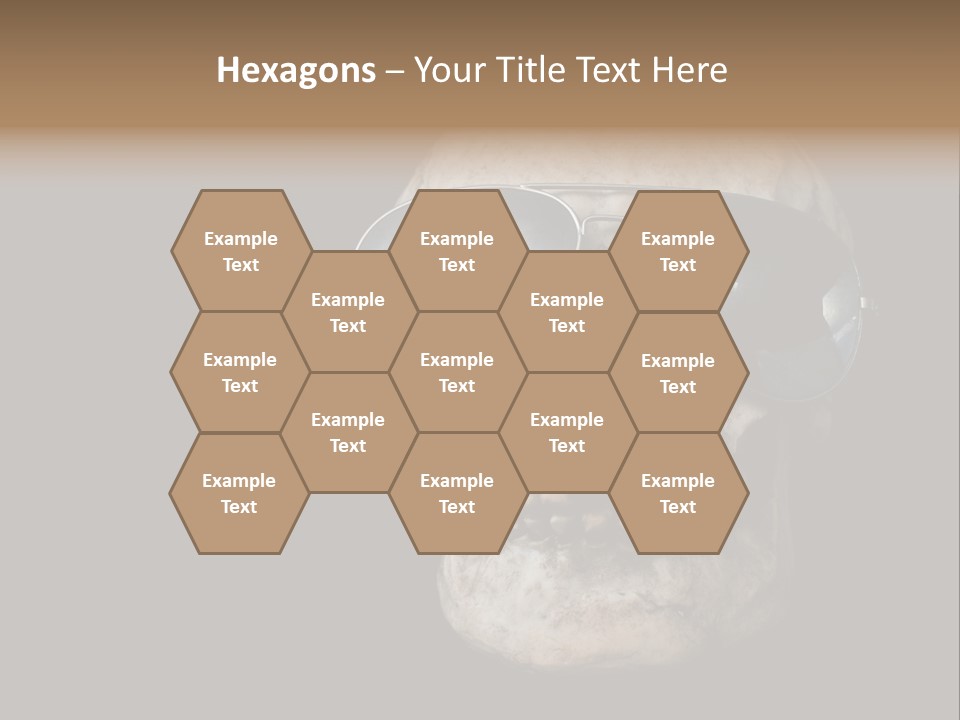 Bone Scary Face PowerPoint Template