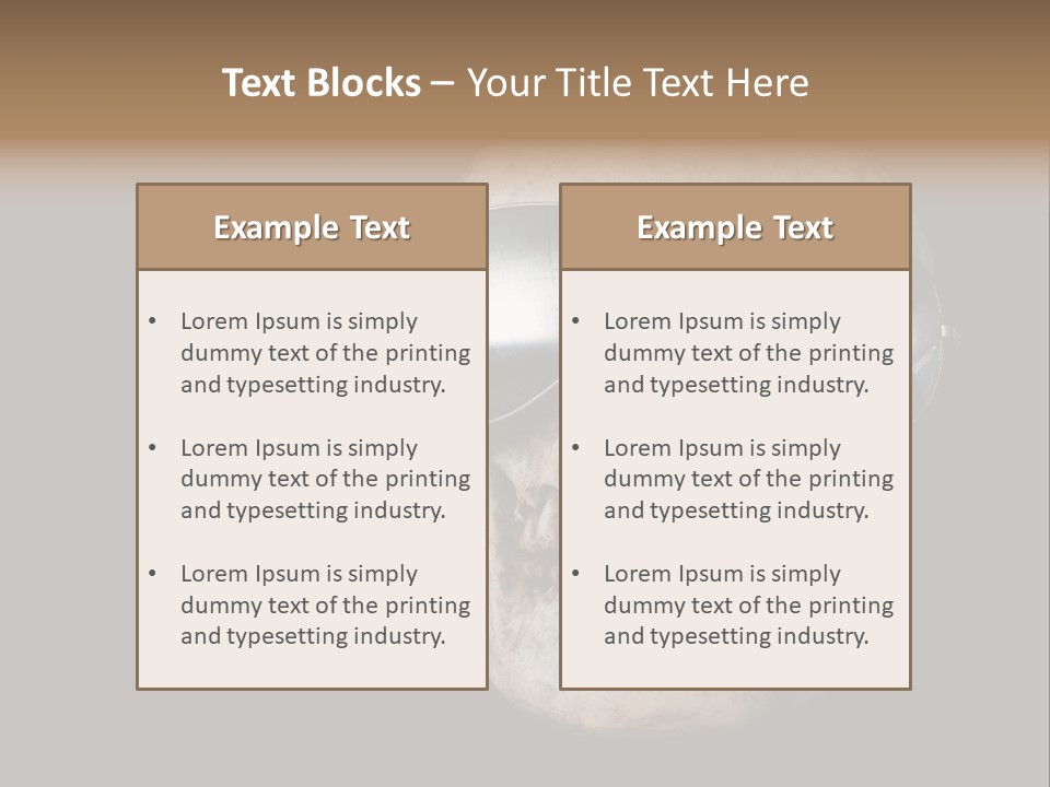 Bone Scary Face PowerPoint Template