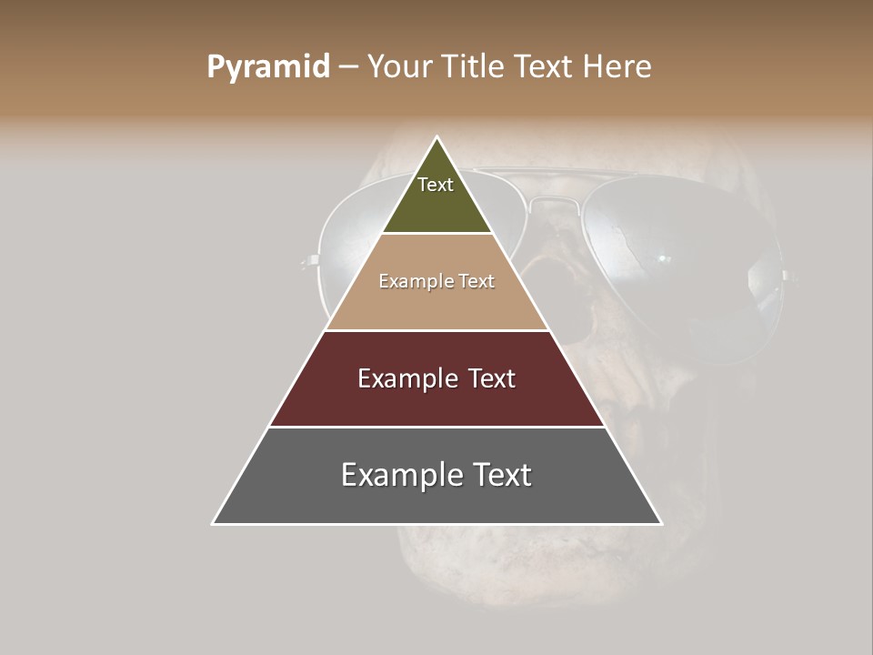 Bone Scary Face PowerPoint Template