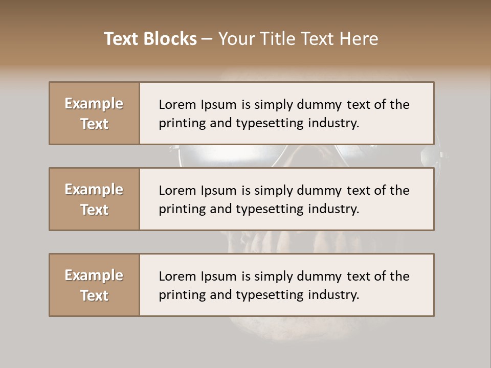 Bone Scary Face PowerPoint Template