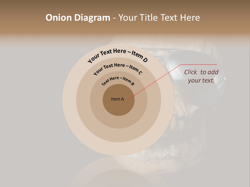 Bone Scary Face PowerPoint Template