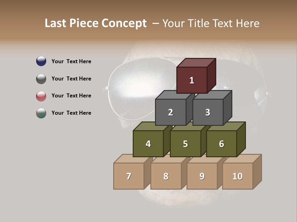 Bone Scary Face PowerPoint Template