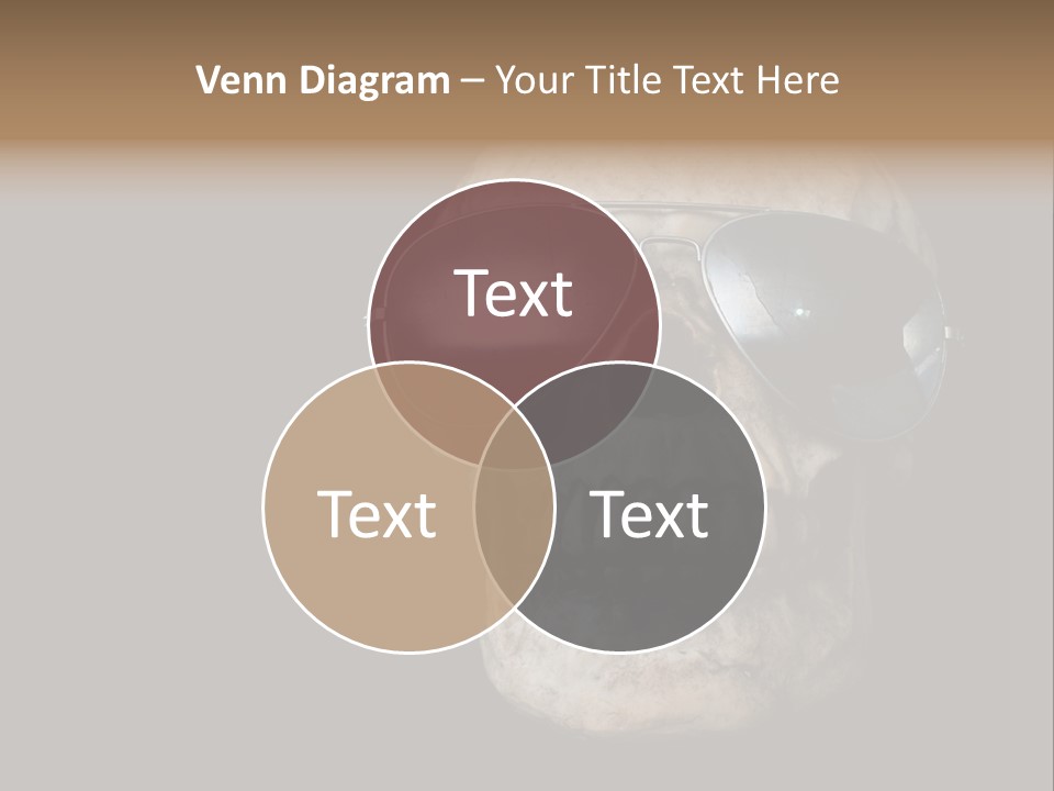 Bone Scary Face PowerPoint Template