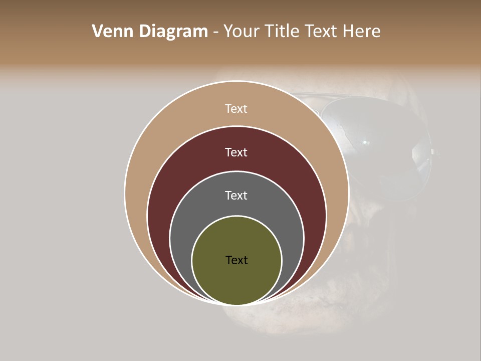 Bone Scary Face PowerPoint Template