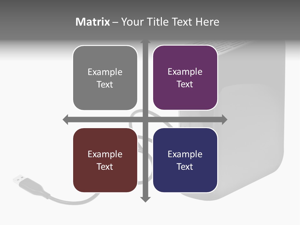 Megabytes Save Data PowerPoint Template