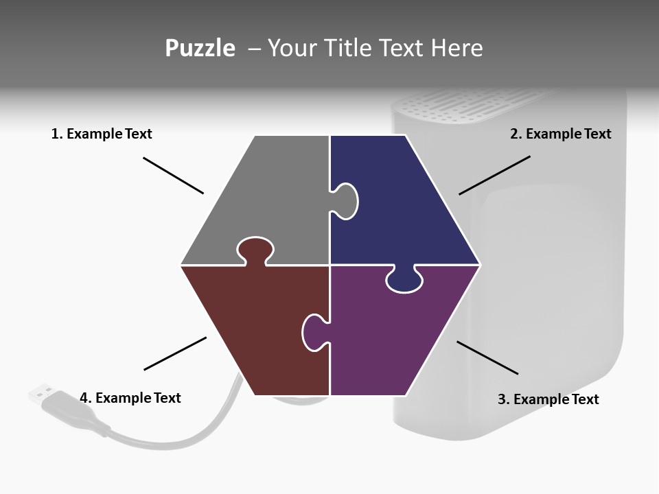 Megabytes Save Data PowerPoint Template