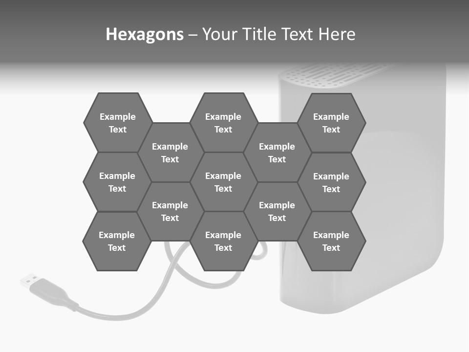 Megabytes Save Data PowerPoint Template
