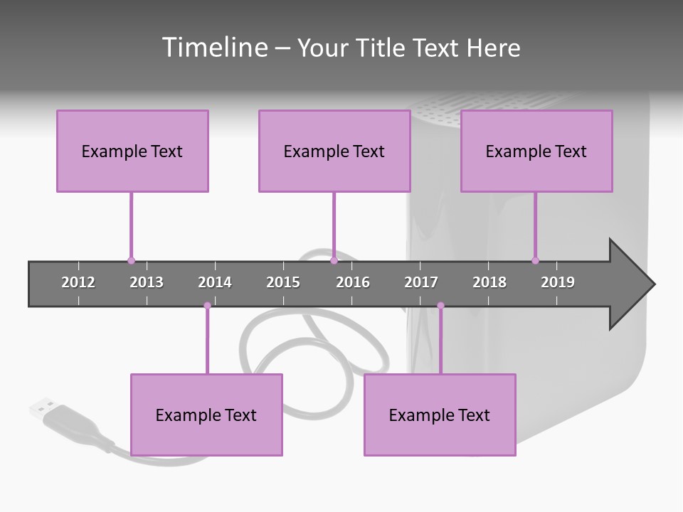 Megabytes Save Data PowerPoint Template