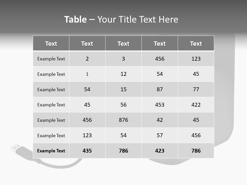 Megabytes Save Data PowerPoint Template
