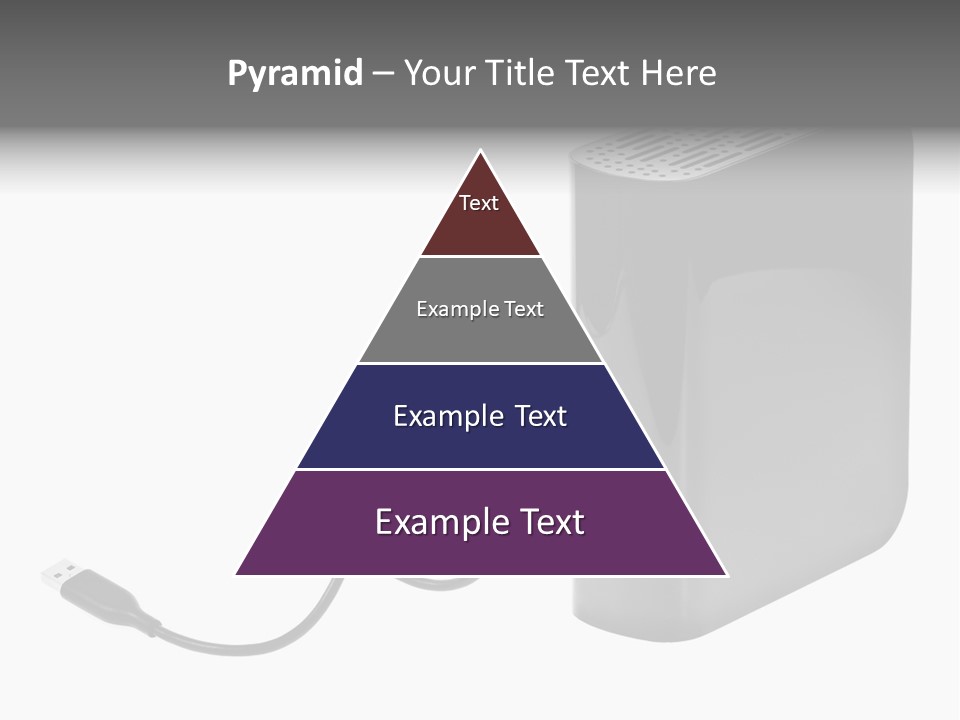 Megabytes Save Data PowerPoint Template