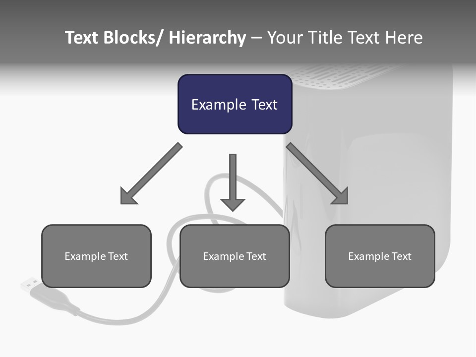 Megabytes Save Data PowerPoint Template