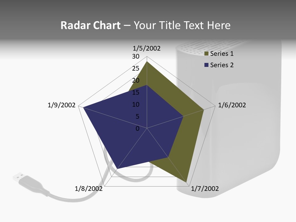 Megabytes Save Data PowerPoint Template