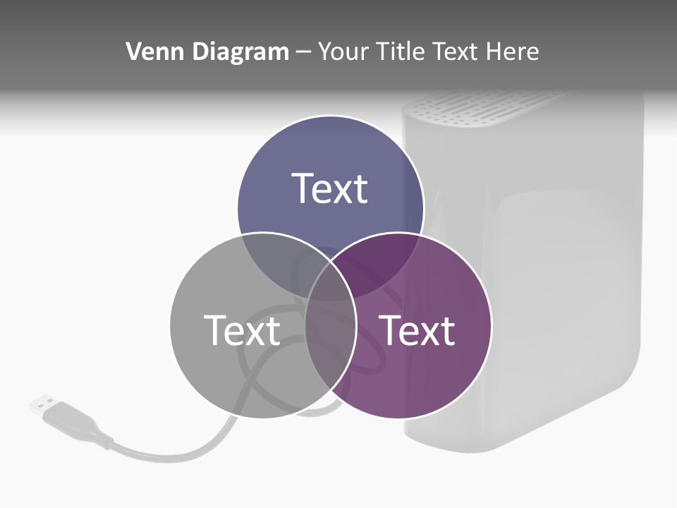 Megabytes Save Data PowerPoint Template