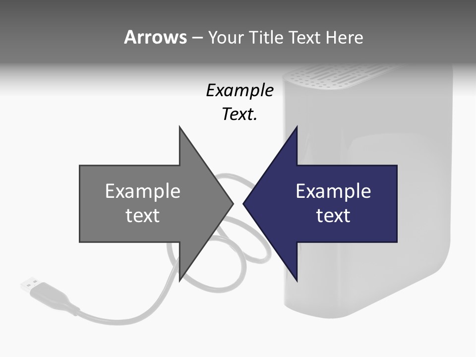Megabytes Save Data PowerPoint Template