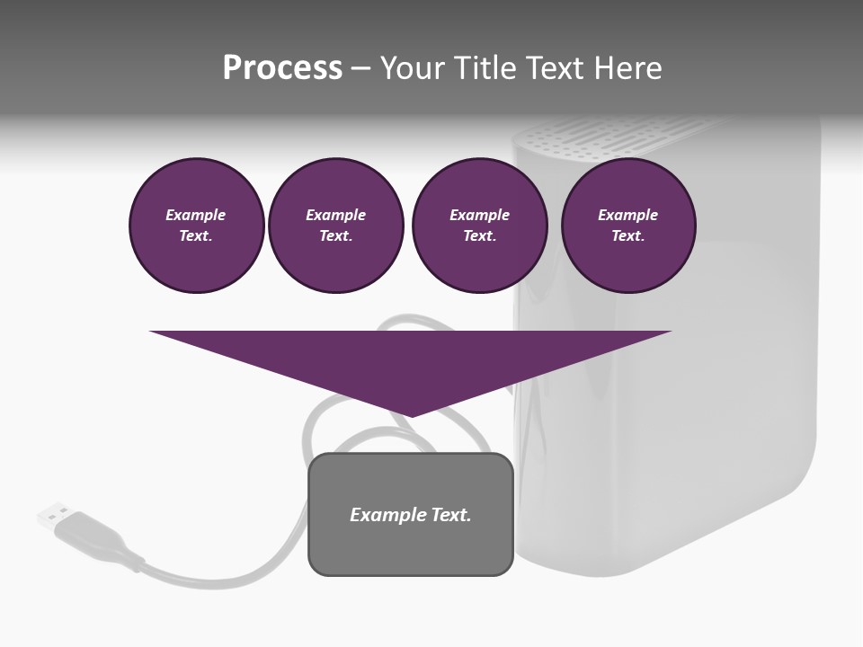 Megabytes Save Data PowerPoint Template