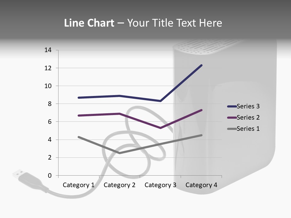 Megabytes Save Data PowerPoint Template