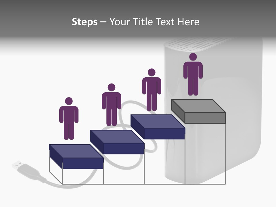 Megabytes Save Data PowerPoint Template
