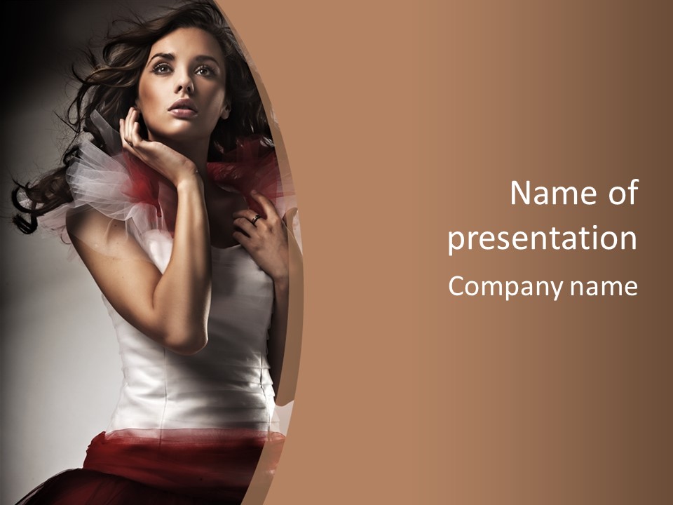 Hands Figure Attractive PowerPoint Template