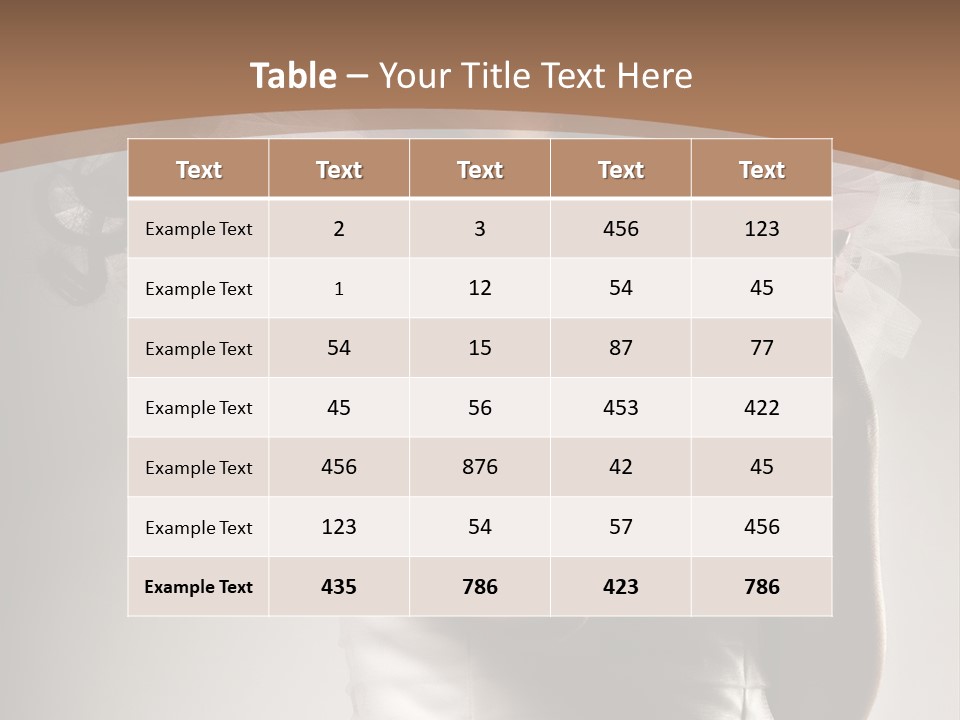 Hands Figure Attractive PowerPoint Template