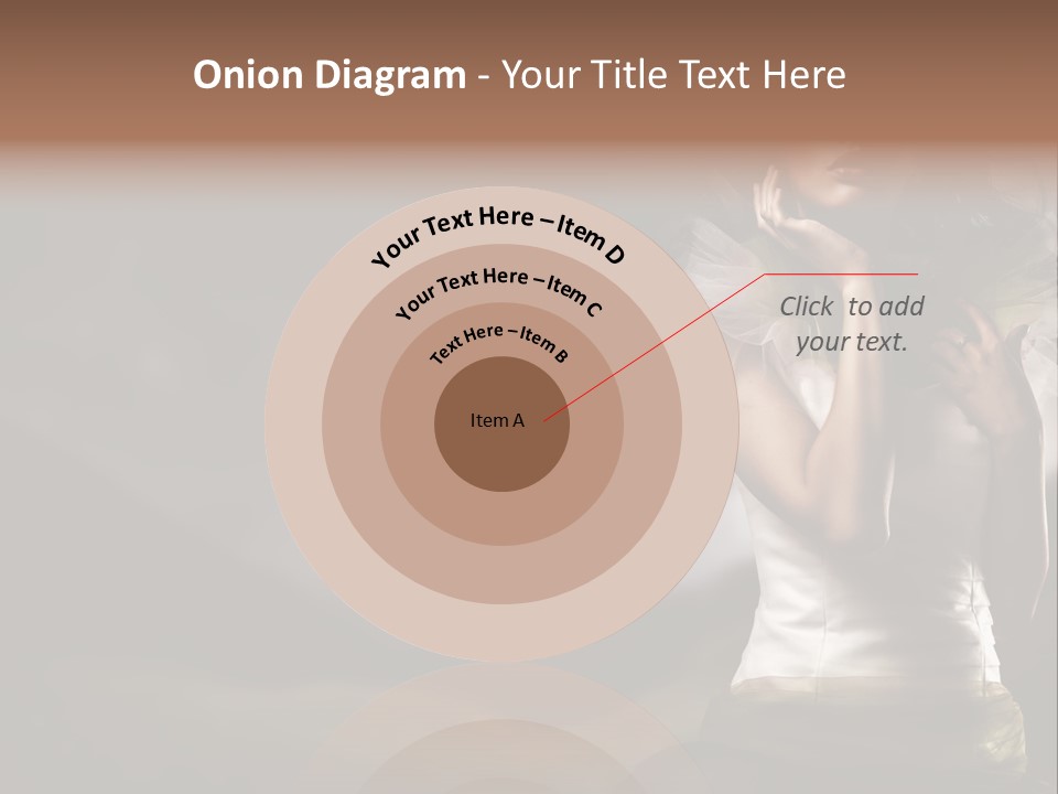 Mountains Female Floral PowerPoint Template