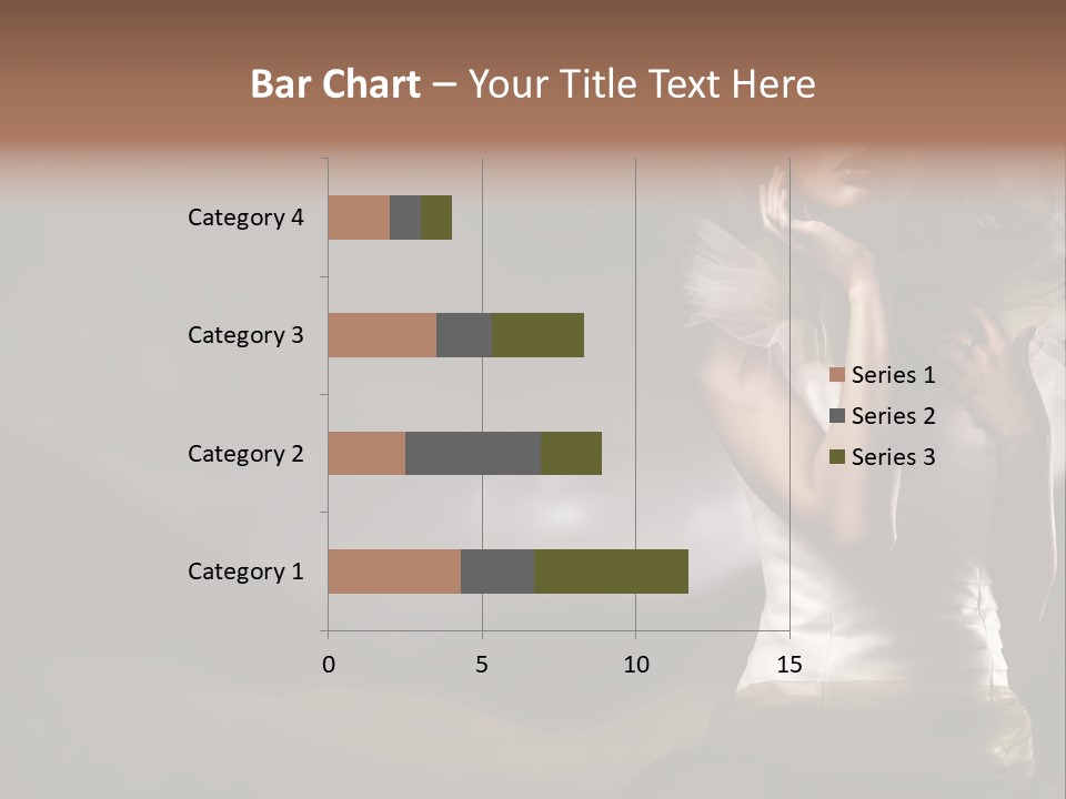 Mountains Female Floral PowerPoint Template