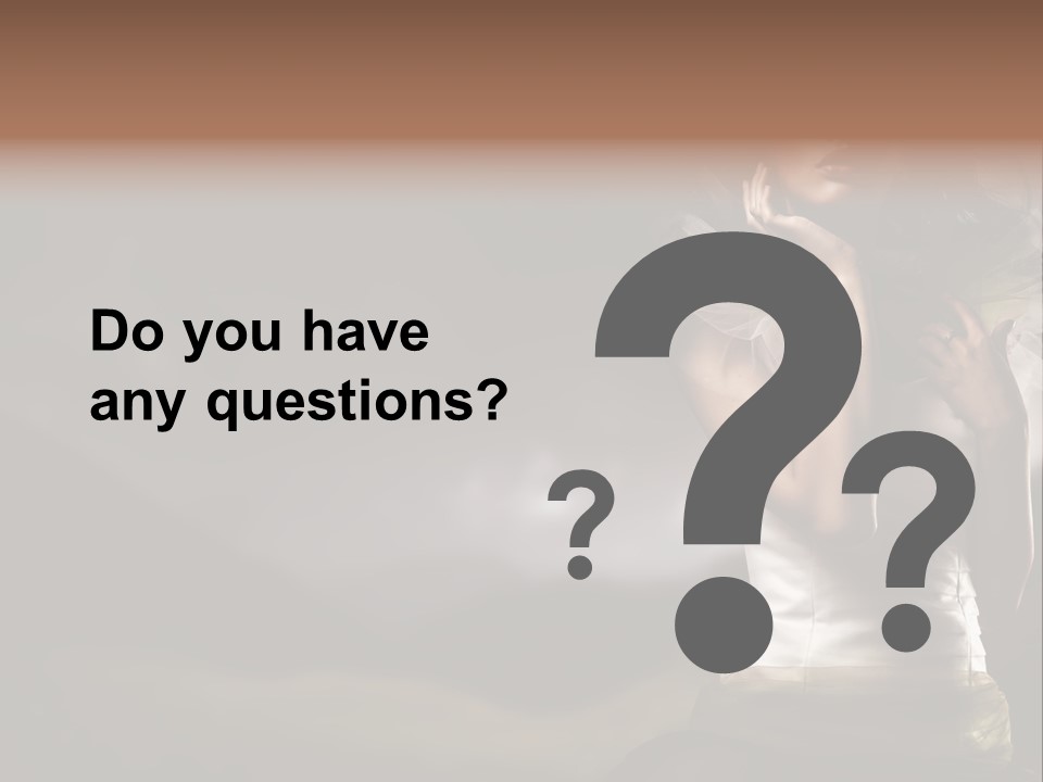 Mountains Female Floral PowerPoint Template