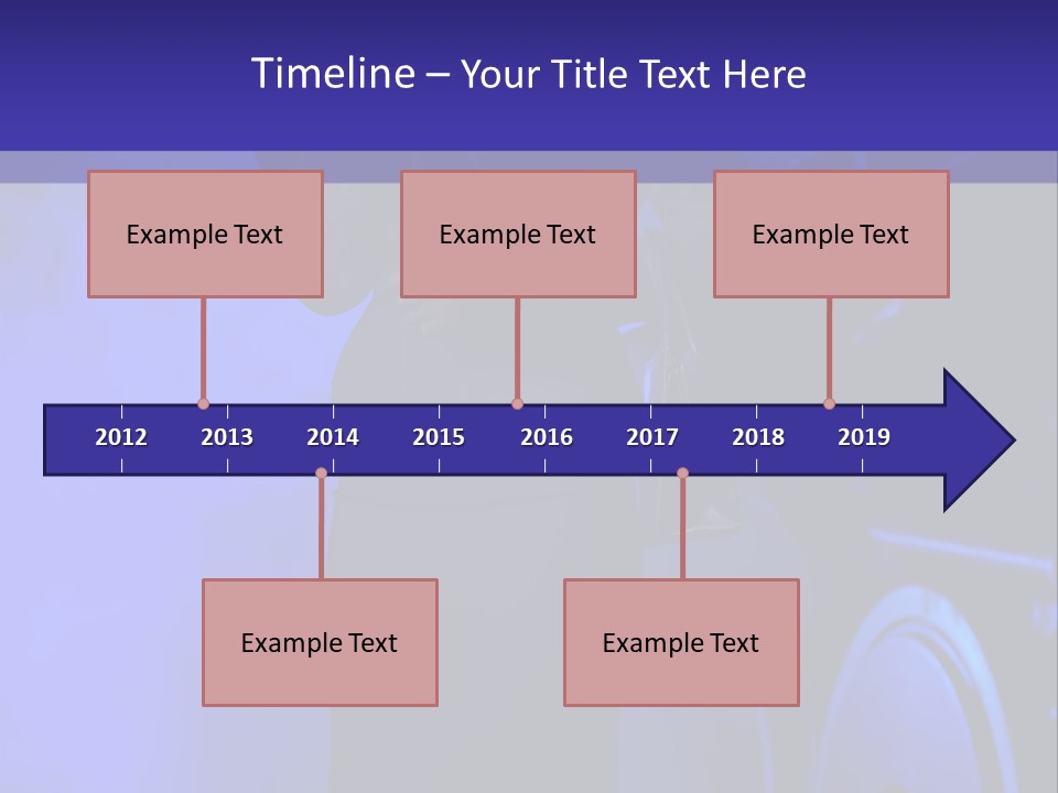 Attractive Beautiful Train PowerPoint Template