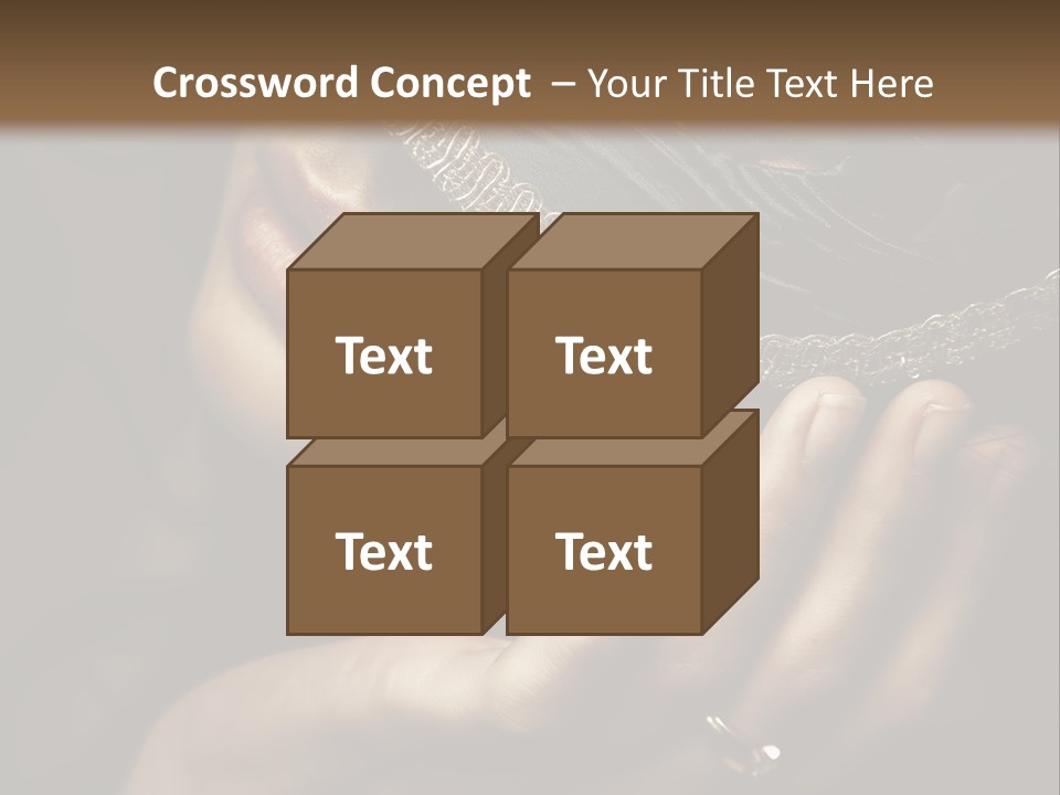 Face Carnival Head PowerPoint Template