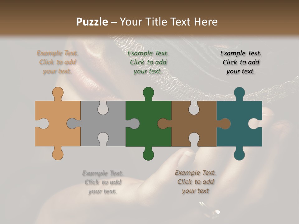 Face Carnival Head PowerPoint Template