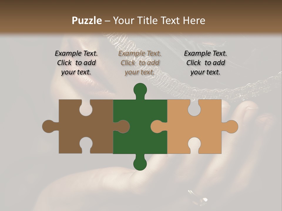 Face Carnival Head PowerPoint Template