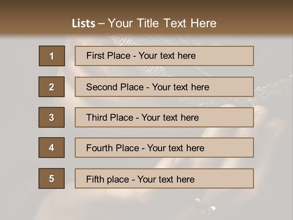 Face Carnival Head PowerPoint Template