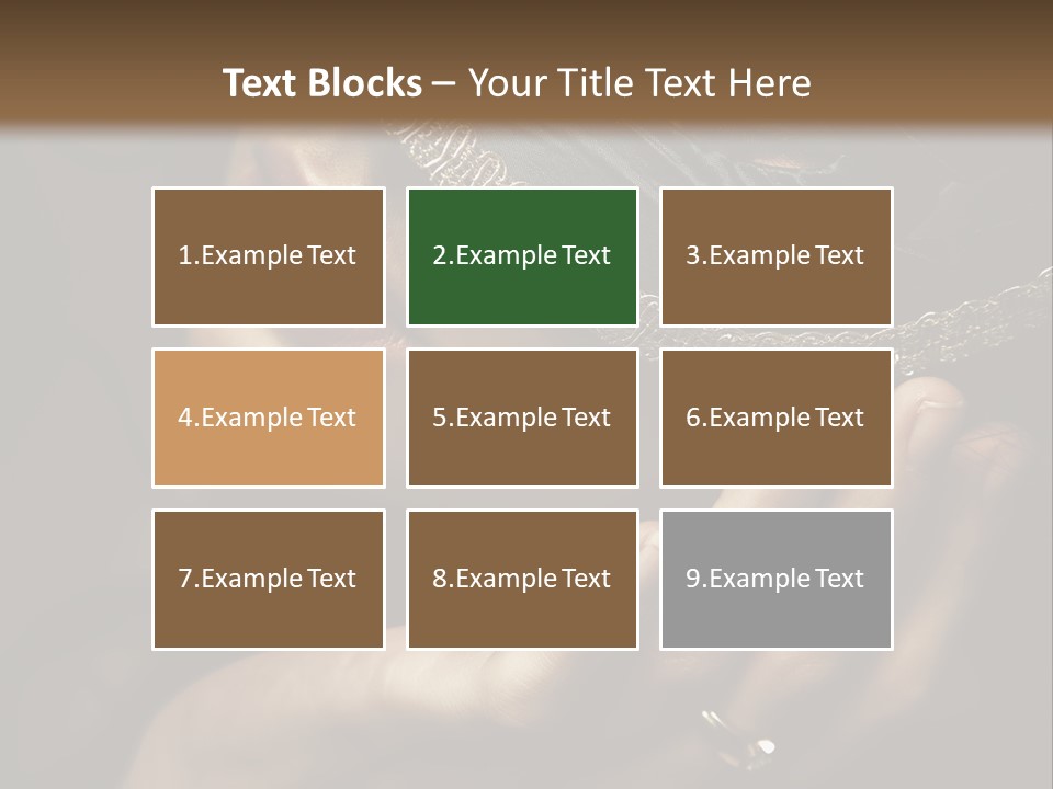 Face Carnival Head PowerPoint Template