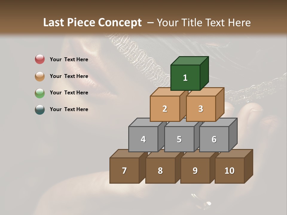 Face Carnival Head PowerPoint Template