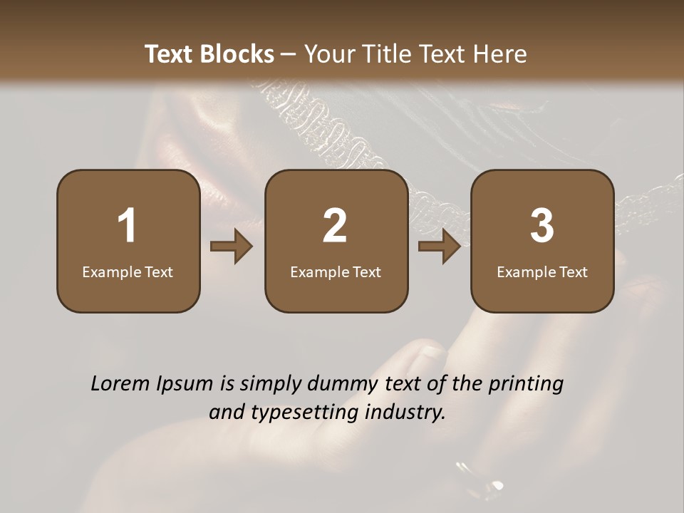 Face Carnival Head PowerPoint Template
