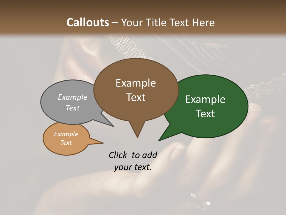 Face Carnival Head PowerPoint Template