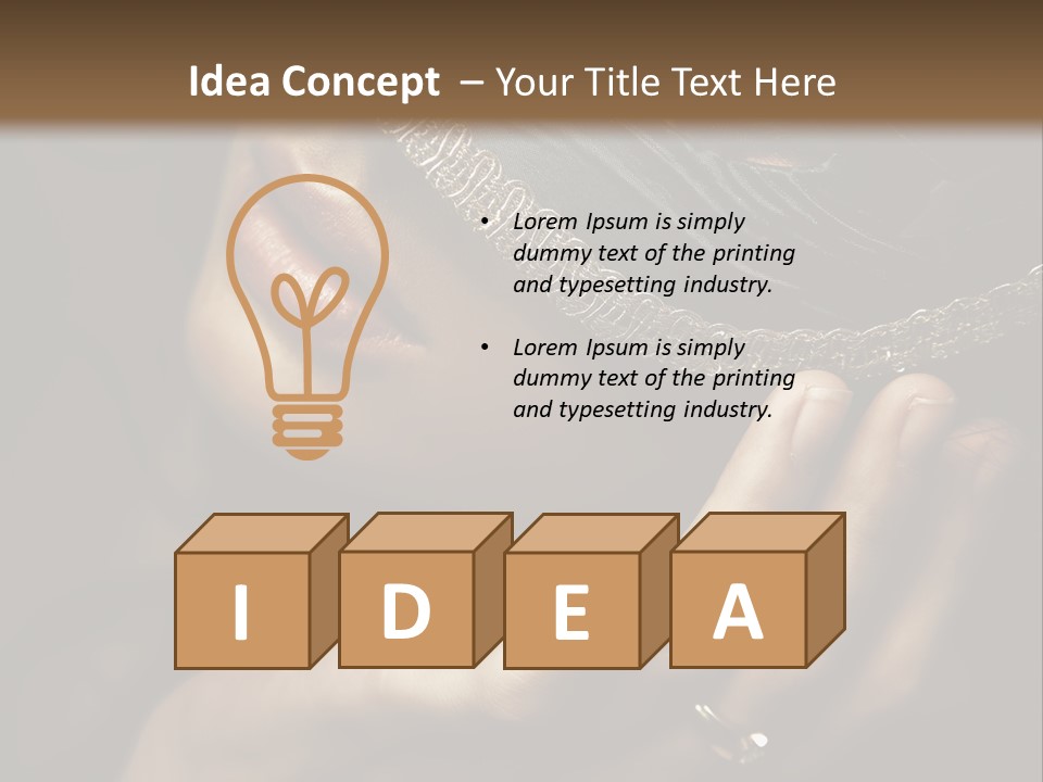 Face Carnival Head PowerPoint Template