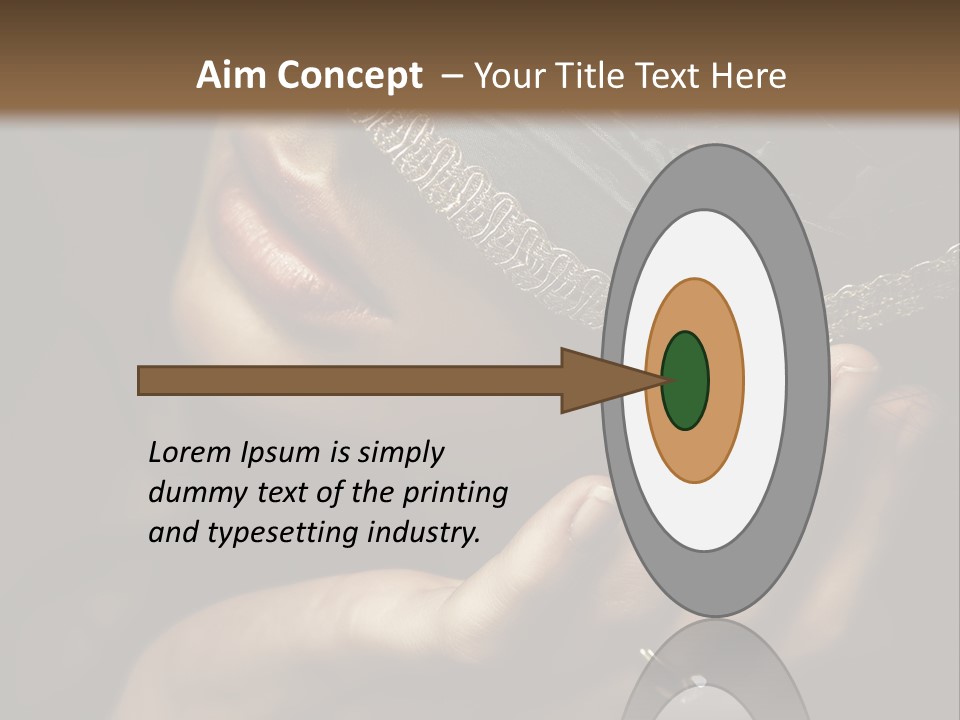 Face Carnival Head PowerPoint Template