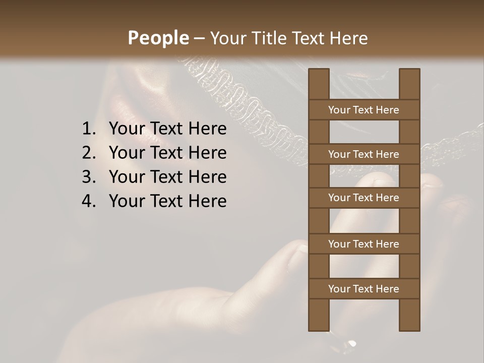 Face Carnival Head PowerPoint Template