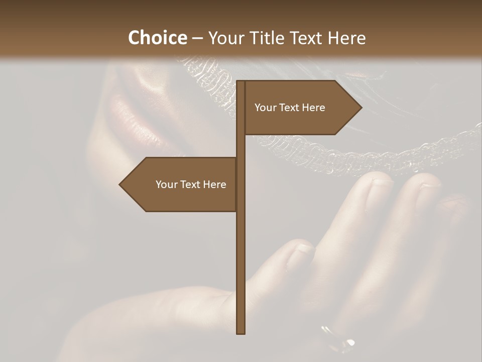 Face Carnival Head PowerPoint Template