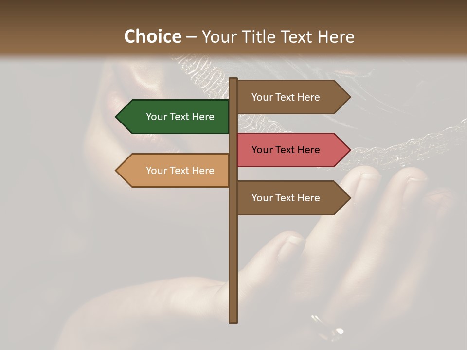 Face Carnival Head PowerPoint Template