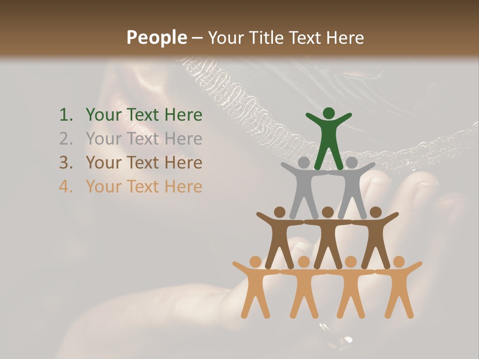 Face Carnival Head PowerPoint Template