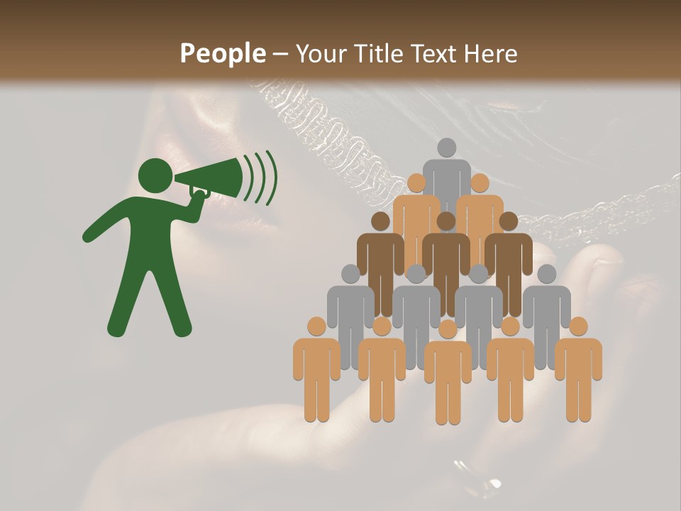 Face Carnival Head PowerPoint Template