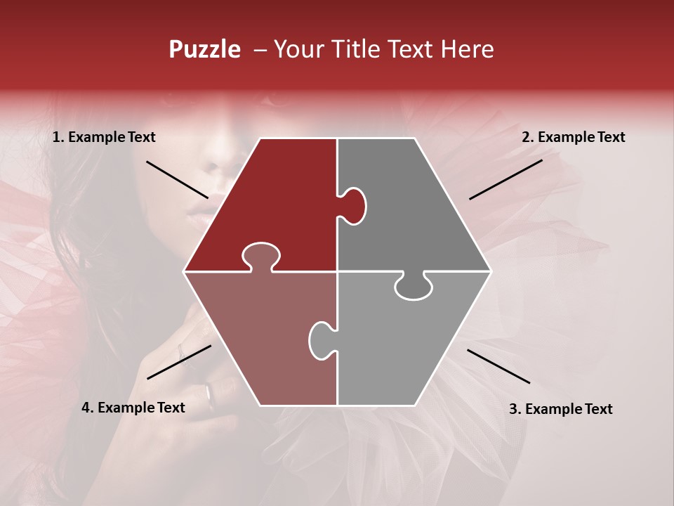 Pretty Background Beauty PowerPoint Template