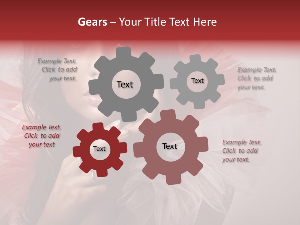 Pretty Background Beauty PowerPoint Template