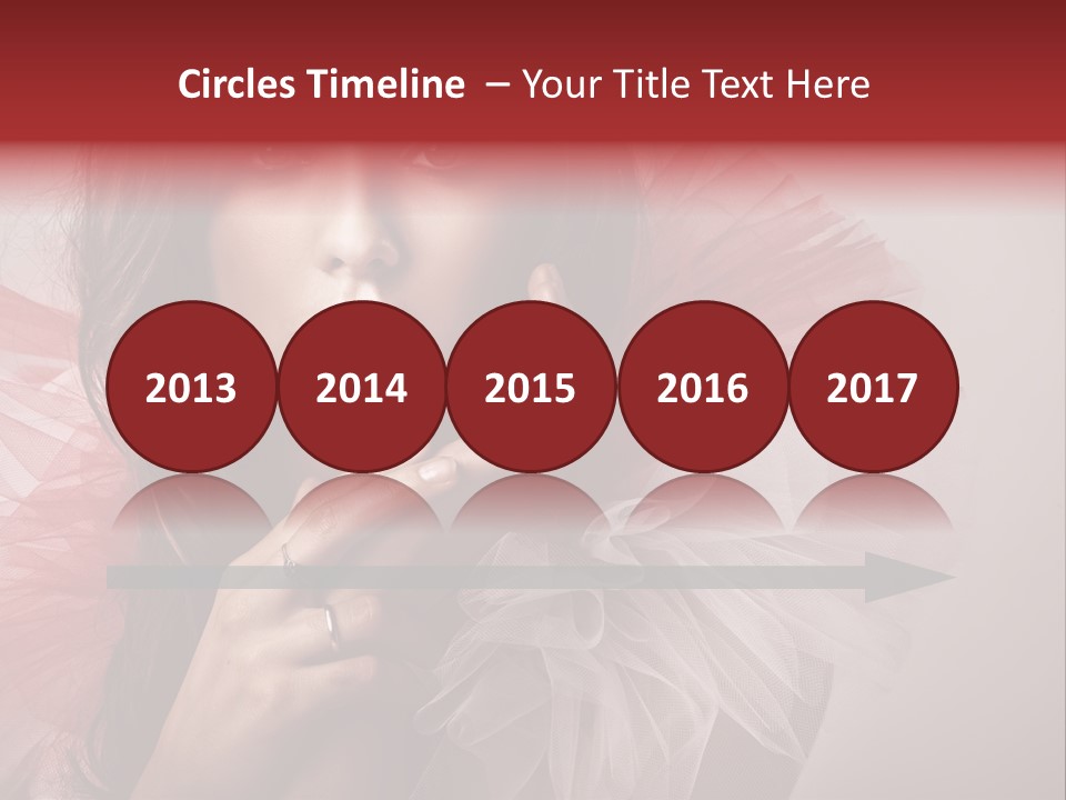 Pretty Background Beauty PowerPoint Template