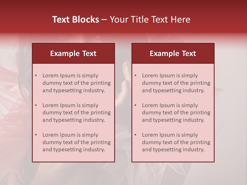 Pretty Background Beauty PowerPoint Template