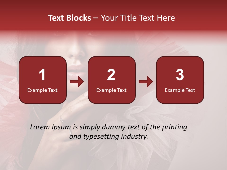 Pretty Background Beauty PowerPoint Template